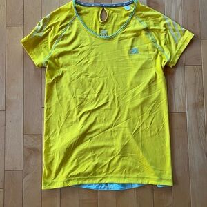 Adidas ClimaLite Bright Yellow Tee